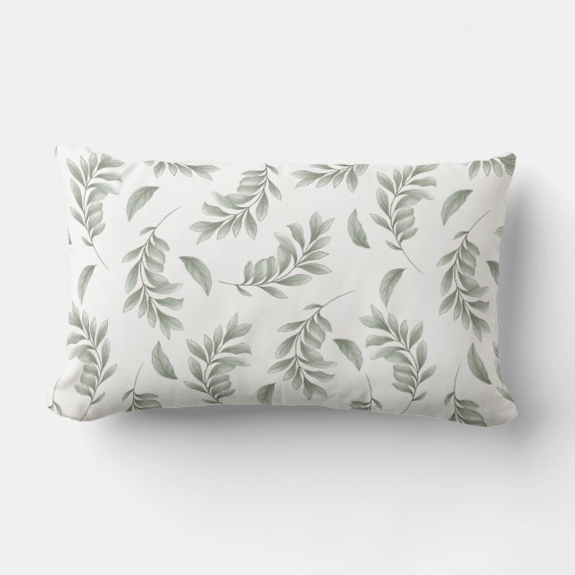 Sage Green Accent Pillow Kussen (Voorkant)