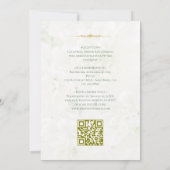 sage green and navy blue wedding invitations (Dos)