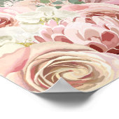 Sage Green Arch Pampas Grass Mariage Affiche de bi (Coin)