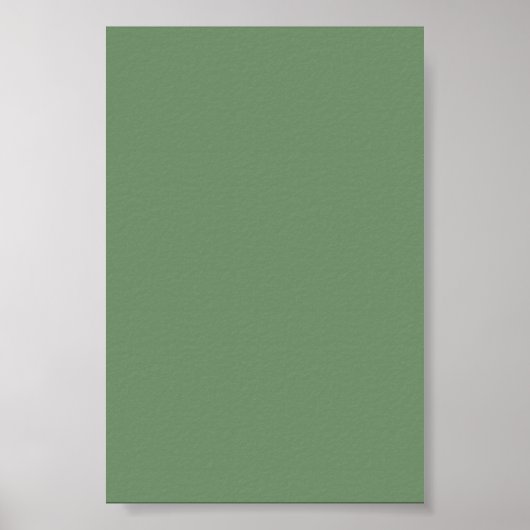Sage Green Background on a Poster (Voorkant)