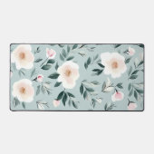 Sage Green blanc Peonies florales (Recto)