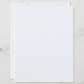 Sage Green & Blue Cartes & Cadeaux Signal Mariage (Dos)