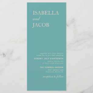 Sage green Boho Invitation Briefkaart