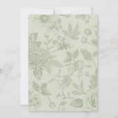 Sage Green Botanical Arch Ramadan Iftar Invitation (Dos)