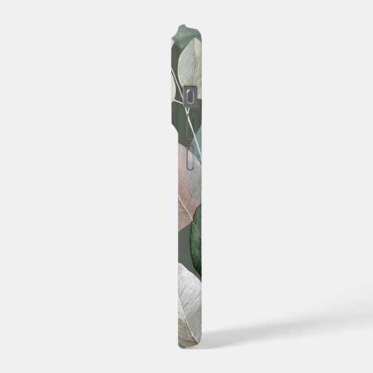 Sage Green Botanical Leaf  – Boho Neutral (Côté gauche)