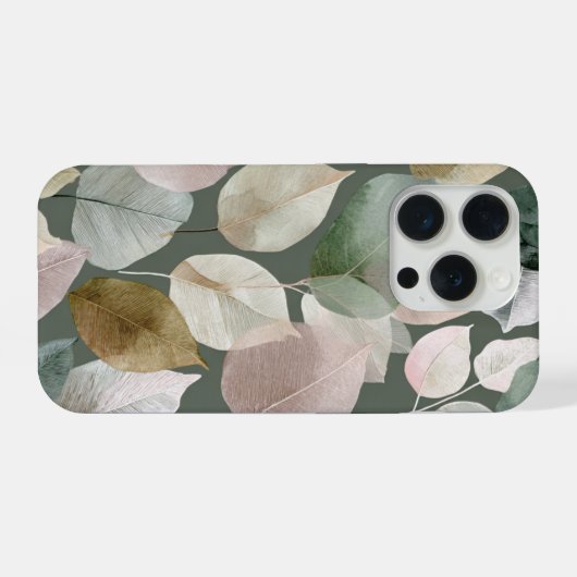 Sage Green Botanical Leaf – Boho Neutral (Verso Horizontal)