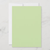 Sage Green Botanical Wedding Invitation (Dos)