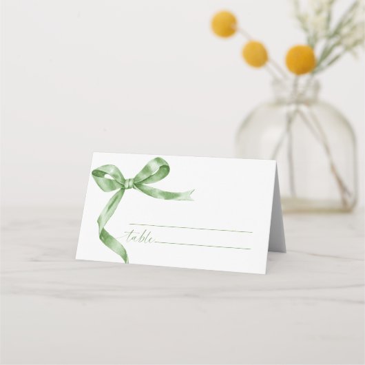 Sage Green Bow Wedding (Voorkant)