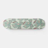 Sage Green Bows Skateboard (Horizontaal)
