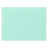Sage Green Chevron Nappes rayées (Devant (Horizontal))