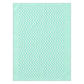 Sage Green Chevron Nappes rayées (Devant)