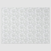 Sage Green Chinoiserie Peonies Tissuepapier (Voorkant)