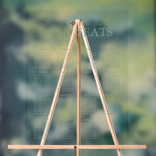 Sage Green Crest Monogramme Mariage Siège
