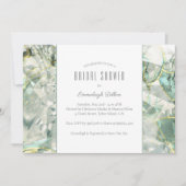 Sage Green Crystal Aventurine Vrijgezellenfeest Kaart (Voorkant)