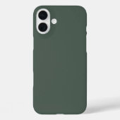 Sage Green Eenvoudige Minimalist Case-Mate iPhone Case (Achterkant)