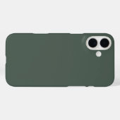 Sage Green Eenvoudige Minimalist Case-Mate iPhone Case (Achterkant (horizontaal))