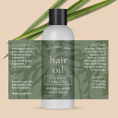 Sage Green Elegant 4 OZ Étiquette d'enveloppement 