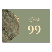 Sage Green en Gold Wedding Elegante Luxe