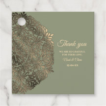 Sage Green en Gold Wedding met Elegante Luxe