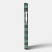 Sage Green en Grey Stripes Pattern Case-Mate iPhone Case (Achterkant / Links)