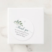 Sage Green Eucalyptus Dank je wel voor labels (In situ)