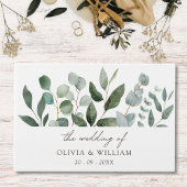 Sage Green Eucalyptus Greenery Bruidsbladeren Gastenboek