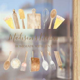 Sage Green Eucalyptus Greenery verlaat de deur Raamsticker