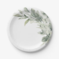 Sage Green Eucalyptus Minimalist Botanical Weddens