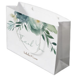 Sage Green Floral Wedding Groot Cadeauzakje