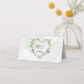 Sage Green Foliage Eucalyptus Botanical Weddenscha (Achterkant)