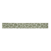Sage Green Giraffe Print Lint (Voorkant)