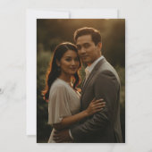 Sage Green & Gold Wedding Invitation (Dos)