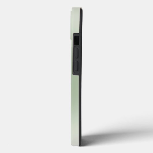 Sage Green Gradient Aura Case-Mate iPhone Case (Achterkant / Links)