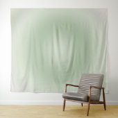 Sage Green Gradient Aura Wandkleed (In Situ (horizontaal))