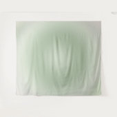 Sage Green Gradient Aura Wandkleed (Voorkant (horizontaal))