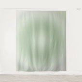 Sage Green Gradient Aura Wandkleed (Voorkant)