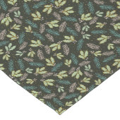 Sage Green Holly Kerstmis Korte Tafelloper (Hoek)