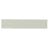 Sage Green Mandala Pattern Medium Tafelloper (Horizontaal)