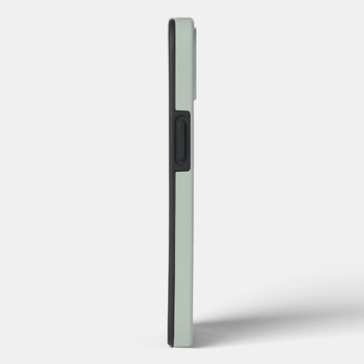 Sage Green Minimal Modern Initiaal Monogram Case-Mate iPhone Case (Achterkant / Rechts)