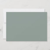 Sage Green Minimalist Engagement Party Invitation (Dos)