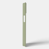 Sage Green Monogram Initialen Trendy Boho Case-Mate iPhone Case (Achterkant / Rechts)