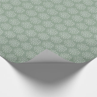 Sage Green Mum Kerstmis Cadeaupapier