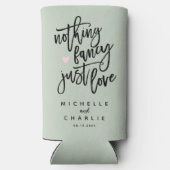 Sage Green Niets Fancy Alleen Liefde (Achterkant)