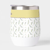 Sage Green Olive Branch Monogram Name (Droite)