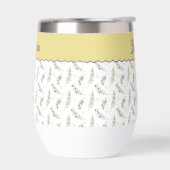 Sage Green Olive Branch Monogram Name (Gauche)