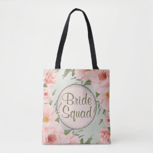 Sage Green & Peach Rozen Draagtas
