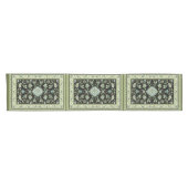 Sage Green Persian Carpet Korte Tafelloper (Horizontaal)