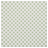 Sage Green Polka Dot Pattern Fabric Stof (Swatch)