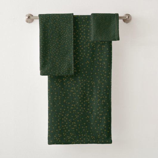 Sage Green Polka Dots Modern Pattern (En situation)