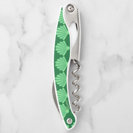 Sage Green Scallop Shell Thunder_Cove Kurkentrekker (Achterkant)